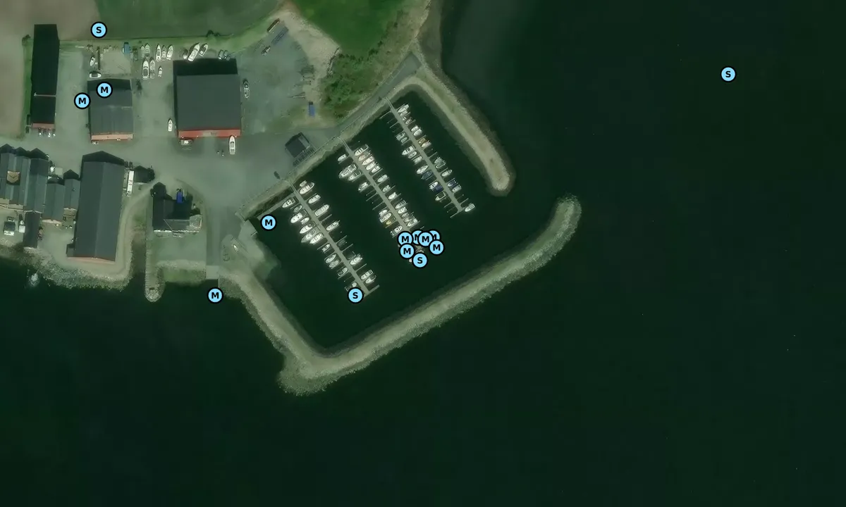 Satelite image of Sandbakken Marina - Stadsbygd
