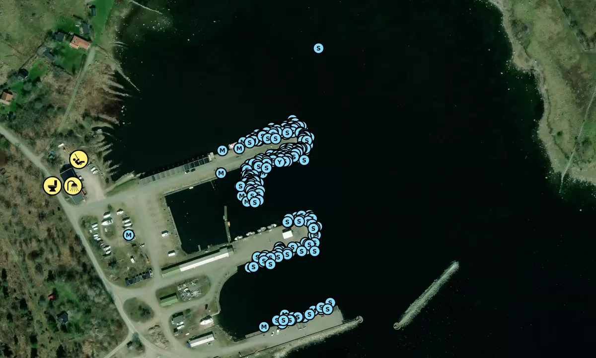 Satelite image of Sandhamn