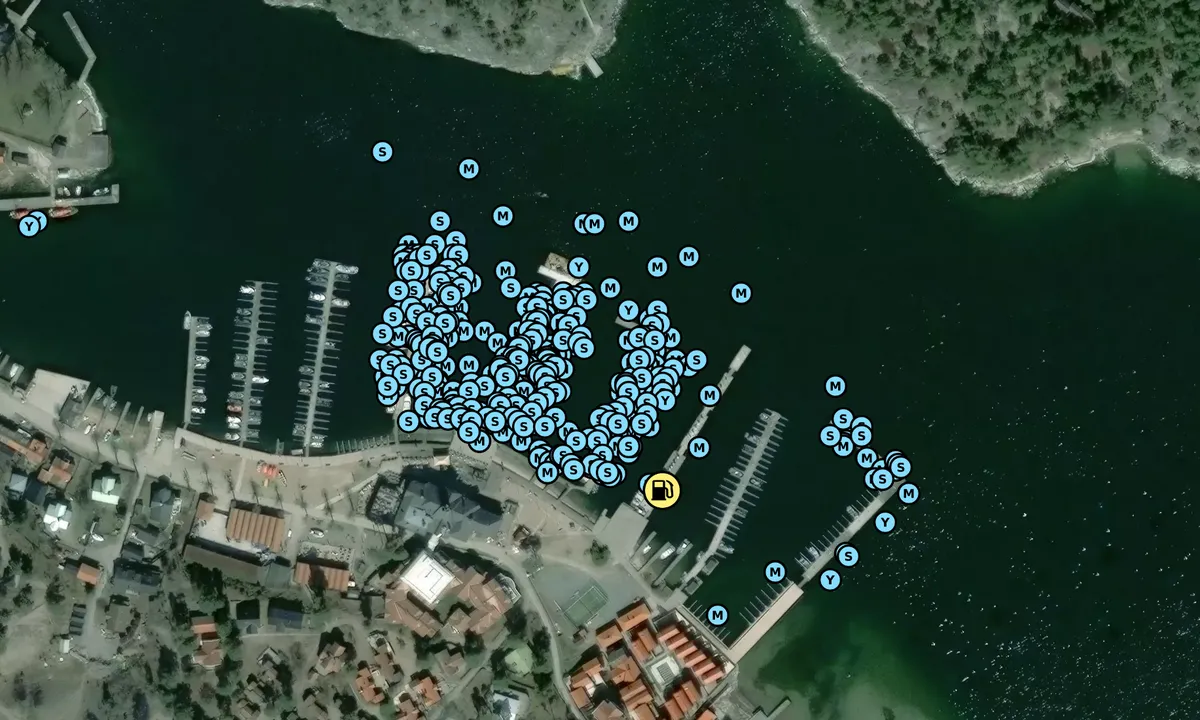 Satelite image of Sandhamn - KSSS
