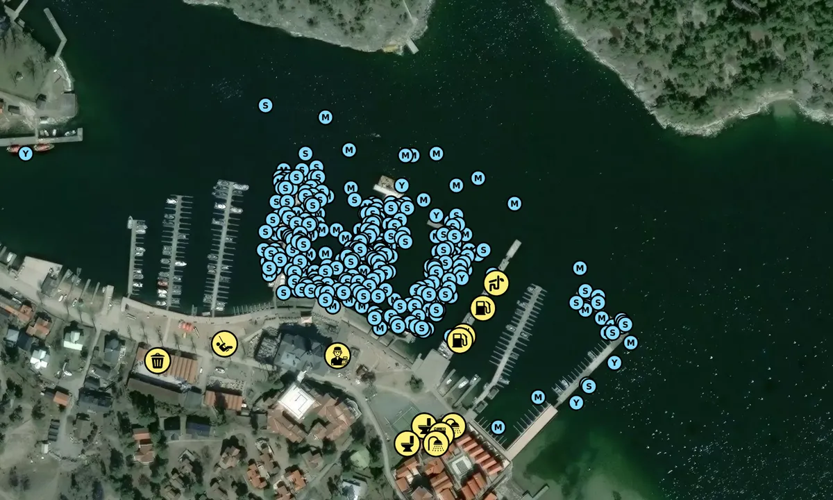 Satelite image of Sandhamn - KSSS