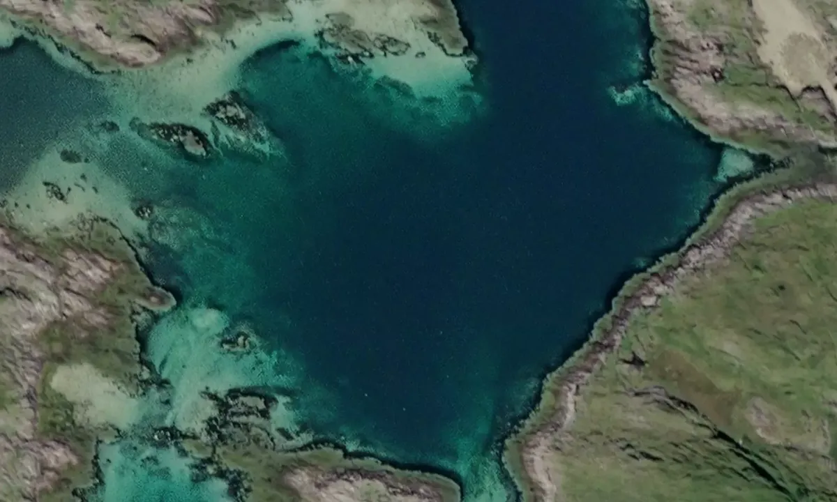 Satelite image of Sandøya