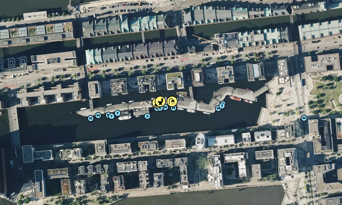 Satelite image of Sandtorhafen