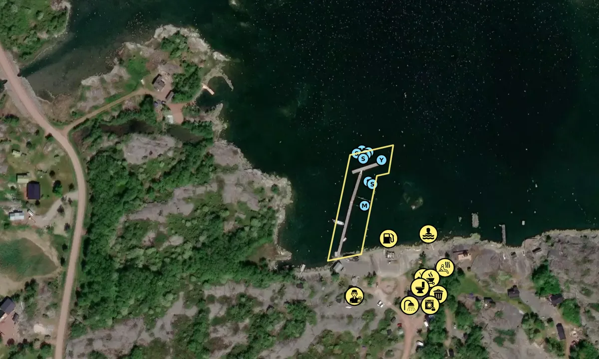 Satelite image of Sandvik - Munkvärvan