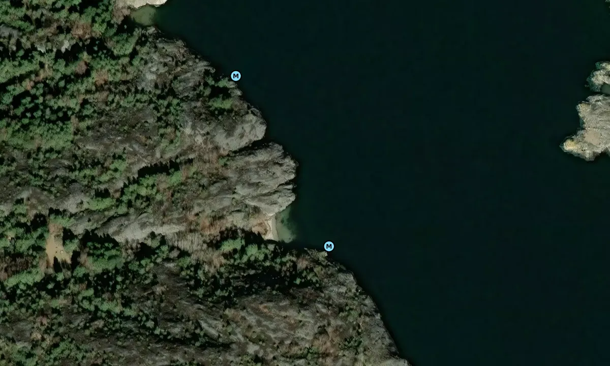 Satelite image of Sandviken - Dyrön