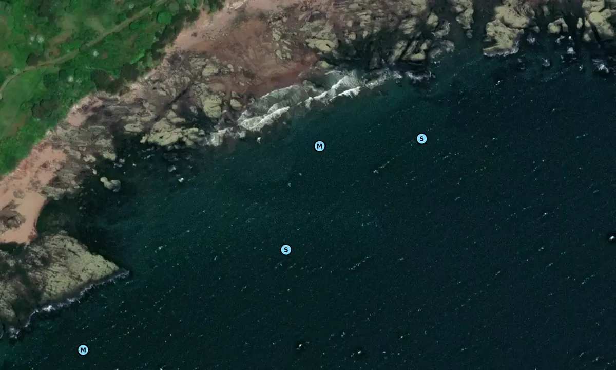 Satelite image of Sandways Beach