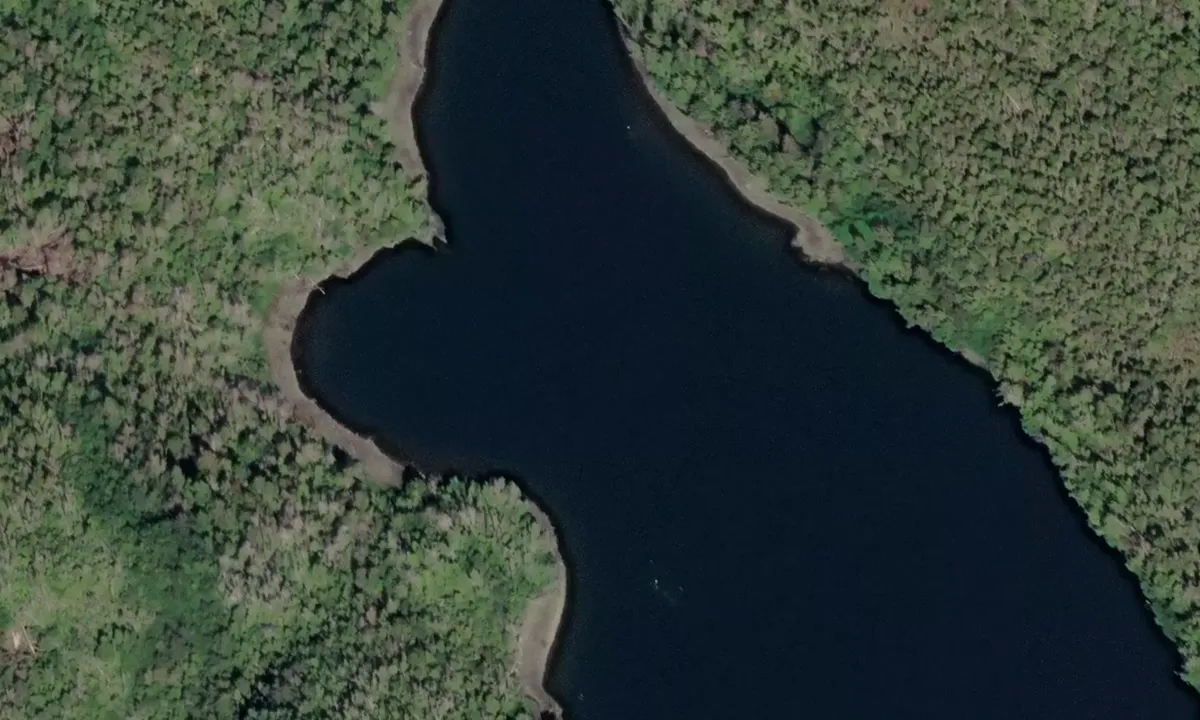 Satelite image of Sandy Bay North