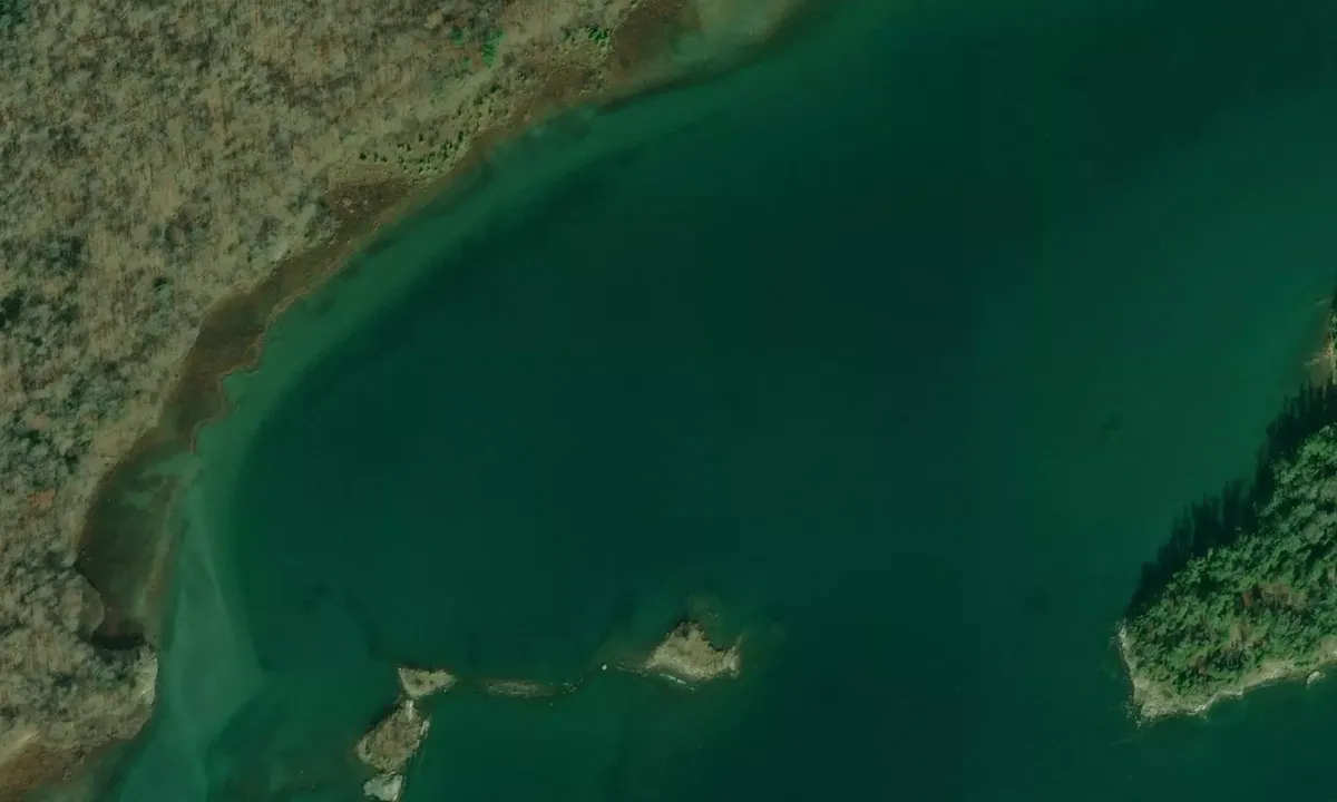 Flyfoto av Sandy Island 1