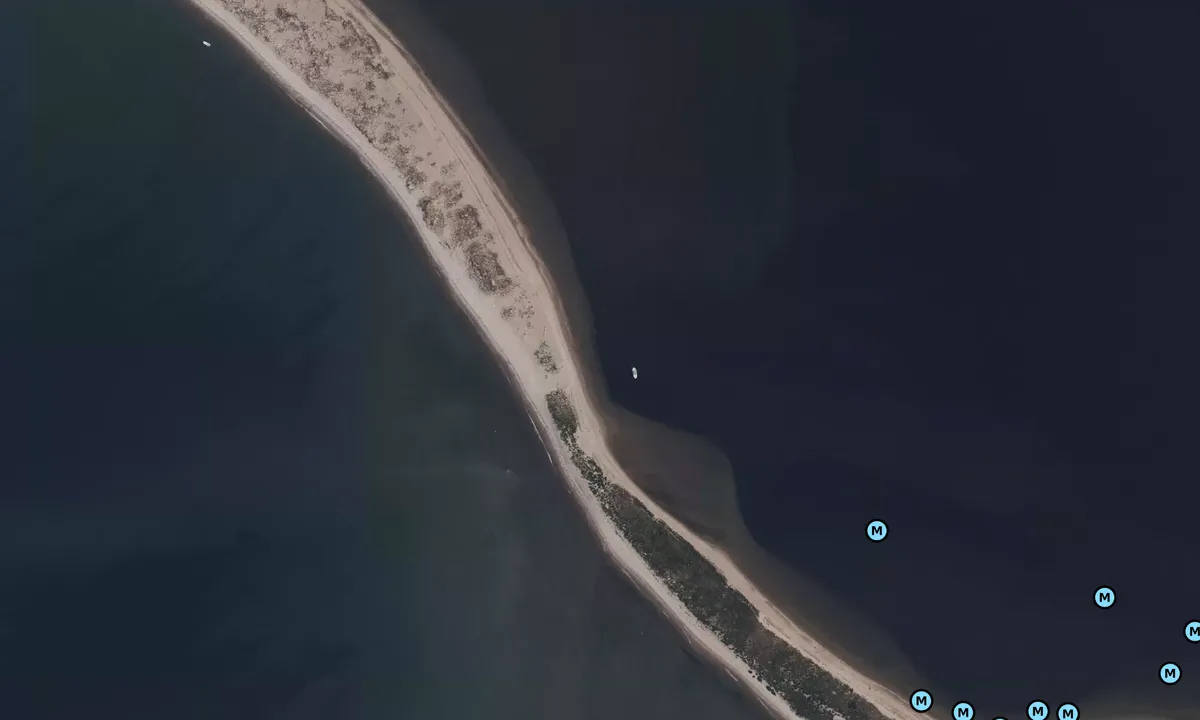Satelite image of Sandy Point - Westerly