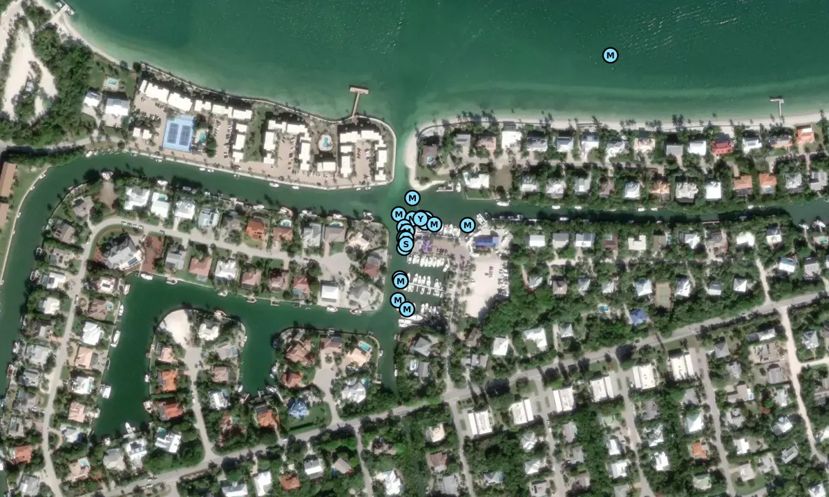 Satelite image of Sanibel Marina