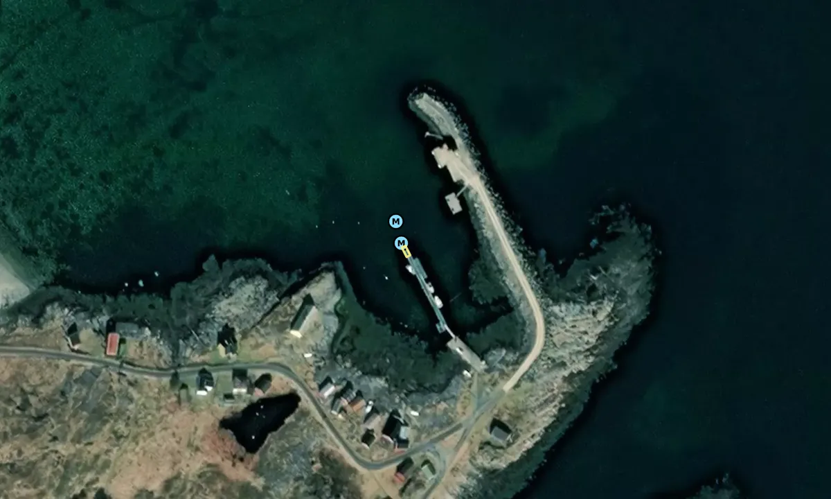 Satelite image of Sanna - Træna