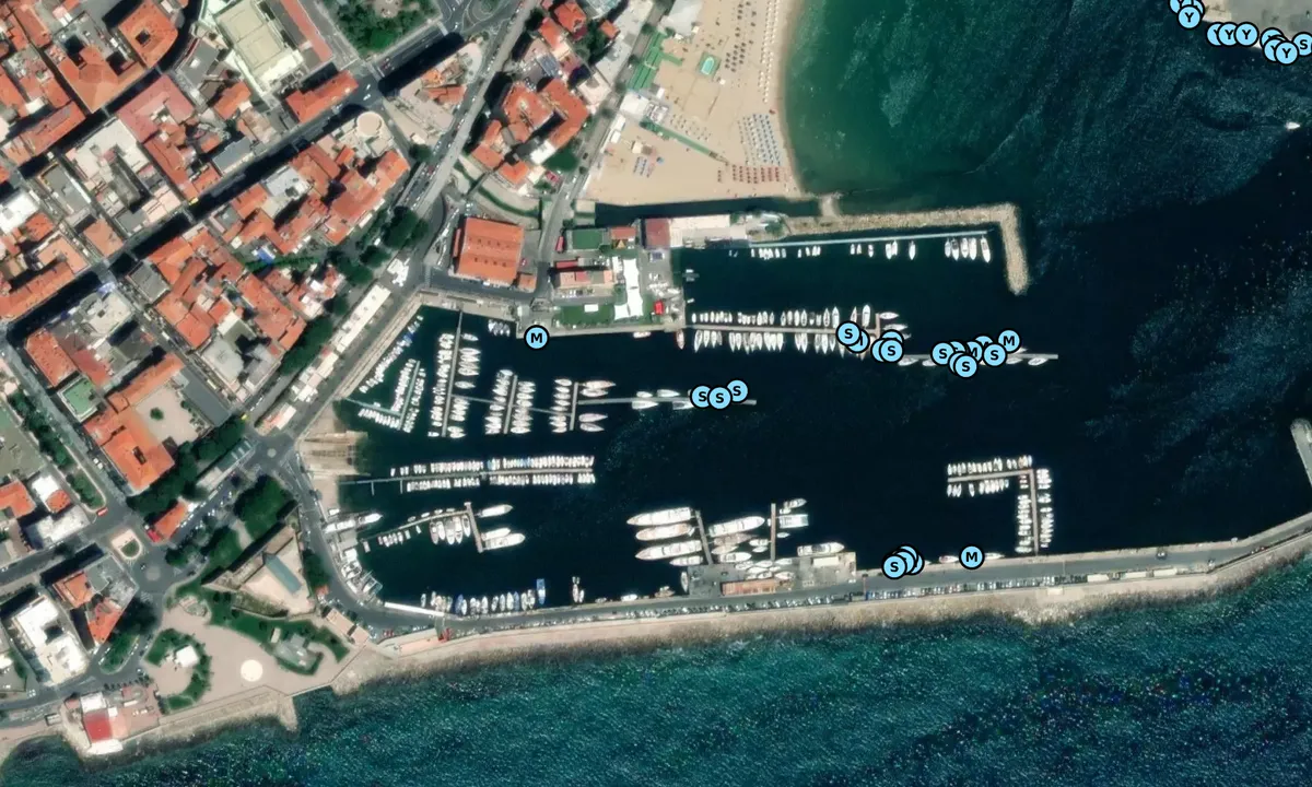 Satelite image of Sanremo Porto Vecchio