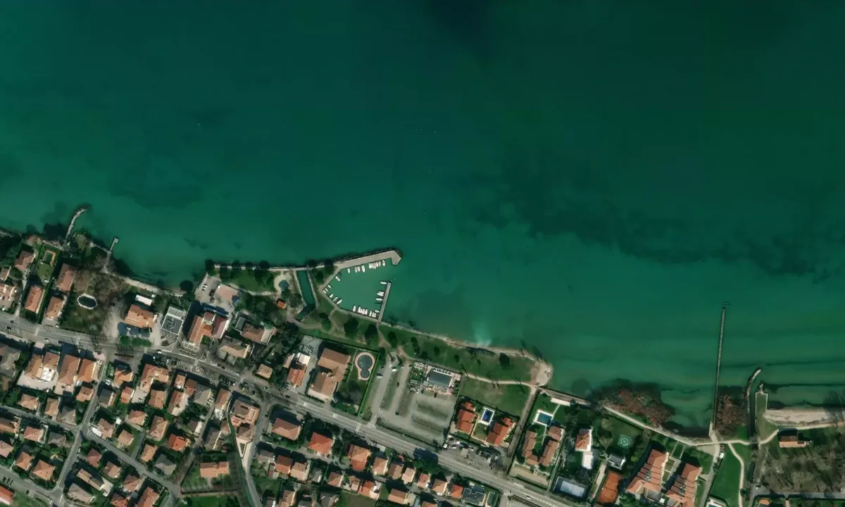 Flyfoto av Santa Maria di Lugana