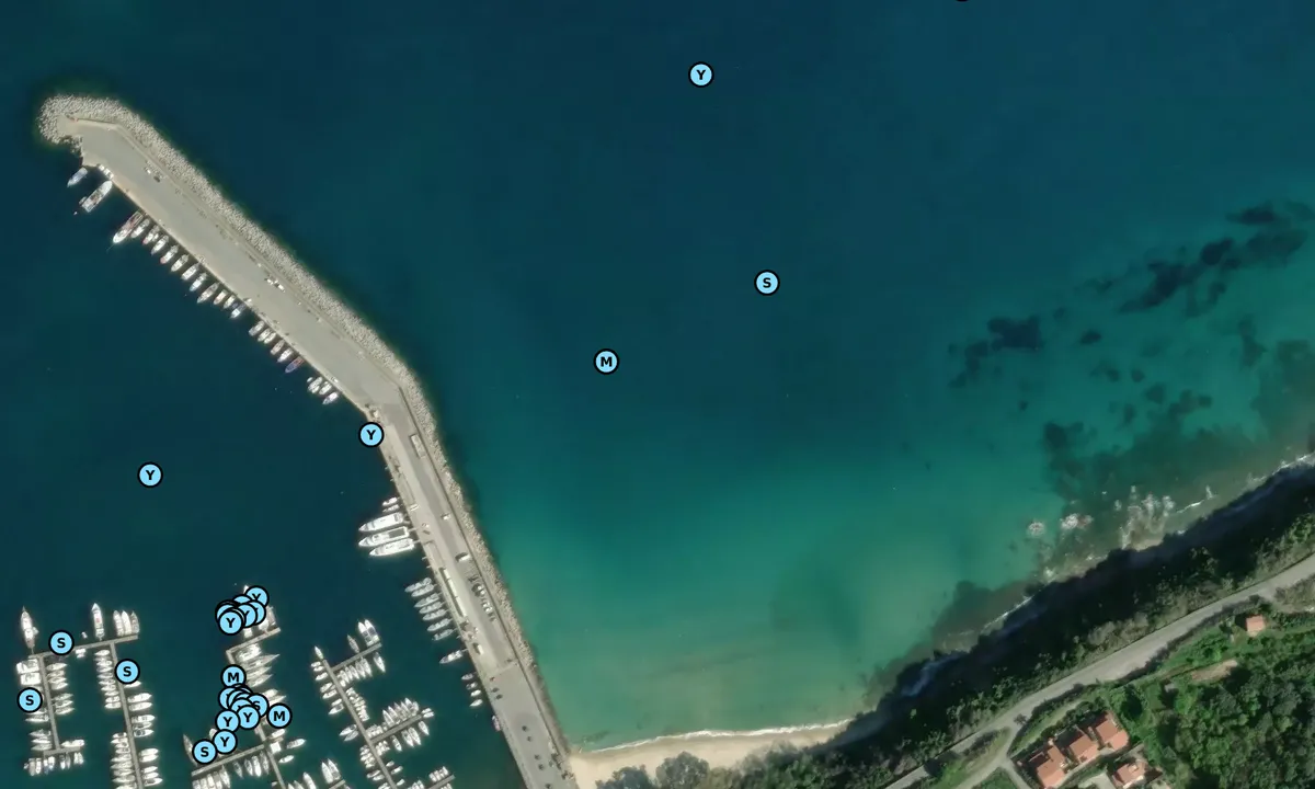Satelite image of Sant'Andrea