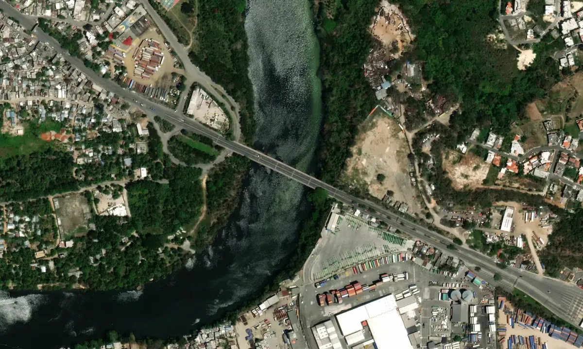 Satelite image of Santo Domingo Marina