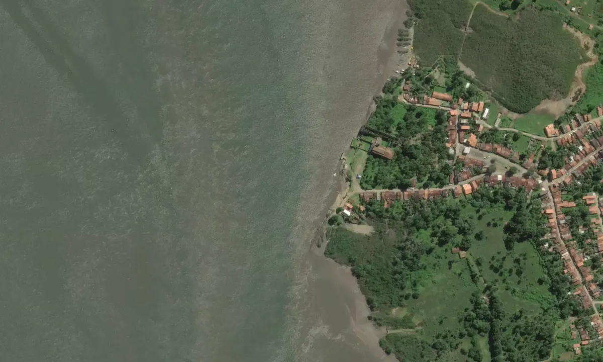 Flyfoto av São Francisco do Paraguaçu