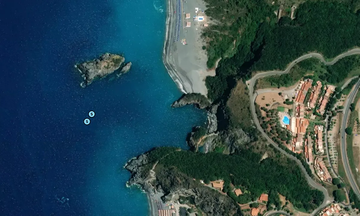 Satelite image of Saracena