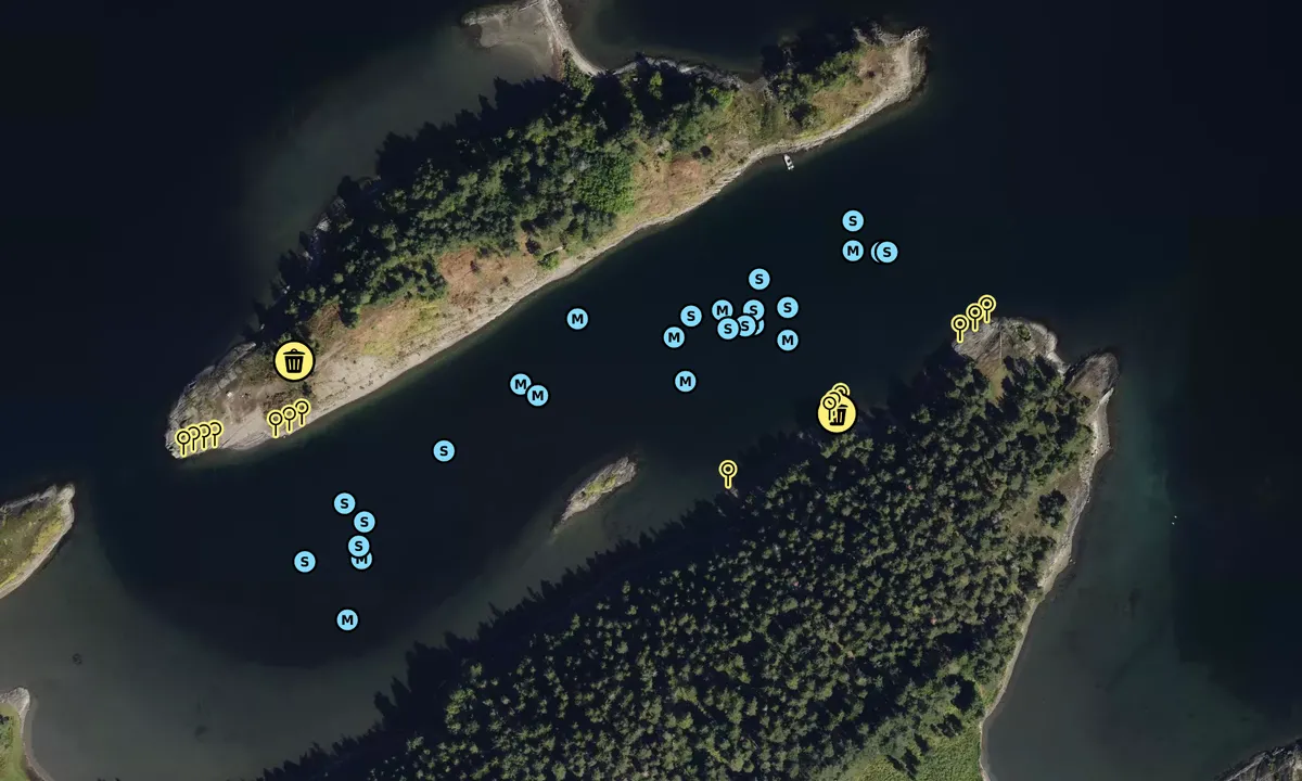 Satelite image of Saraholmen