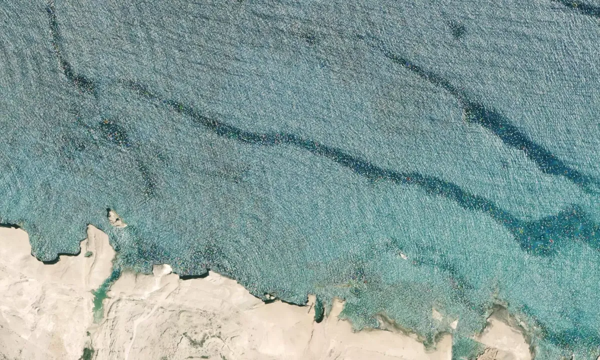 Flyfoto av Sarakiniko 2