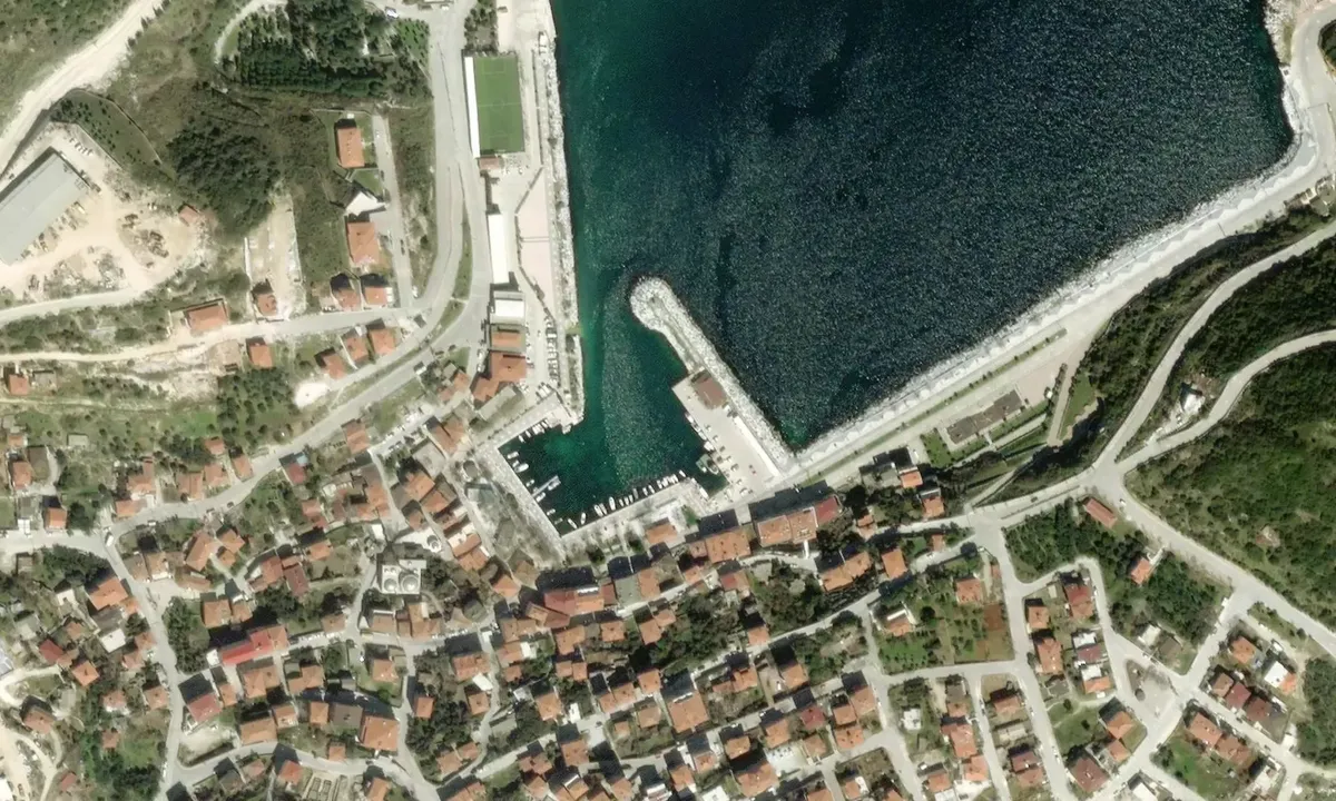 Satelite image of Saraylar Fisher’s Harbour