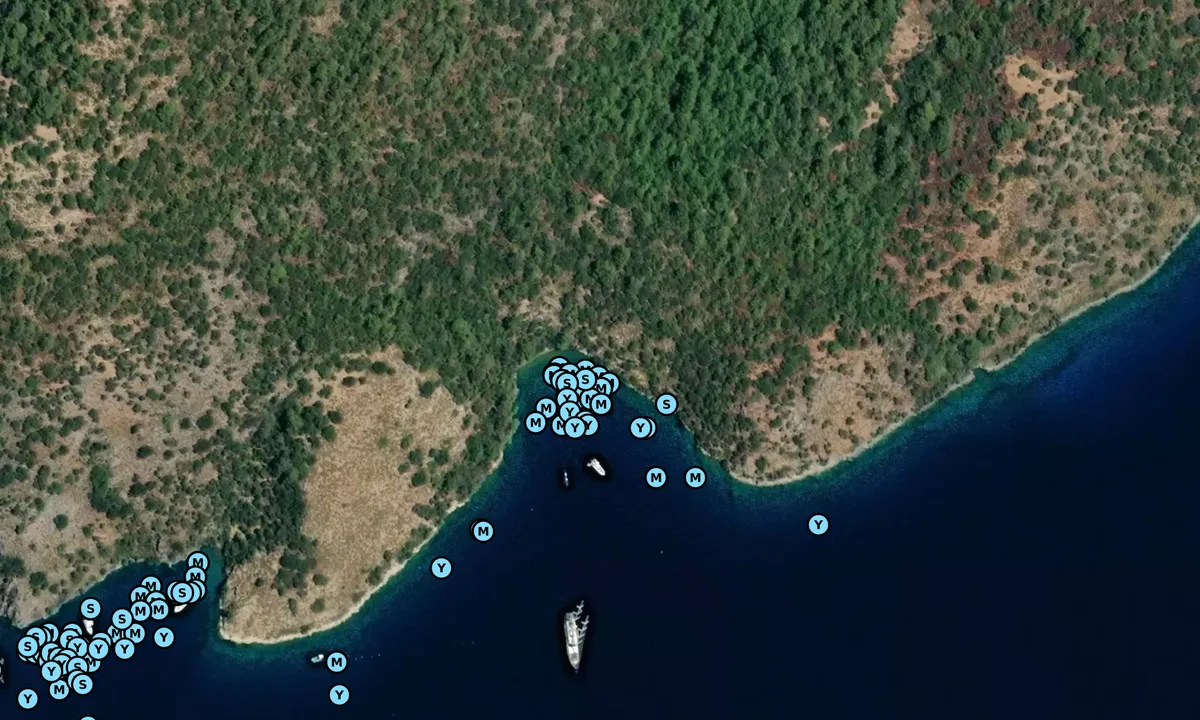 Satelite image of Sarsala Sahili