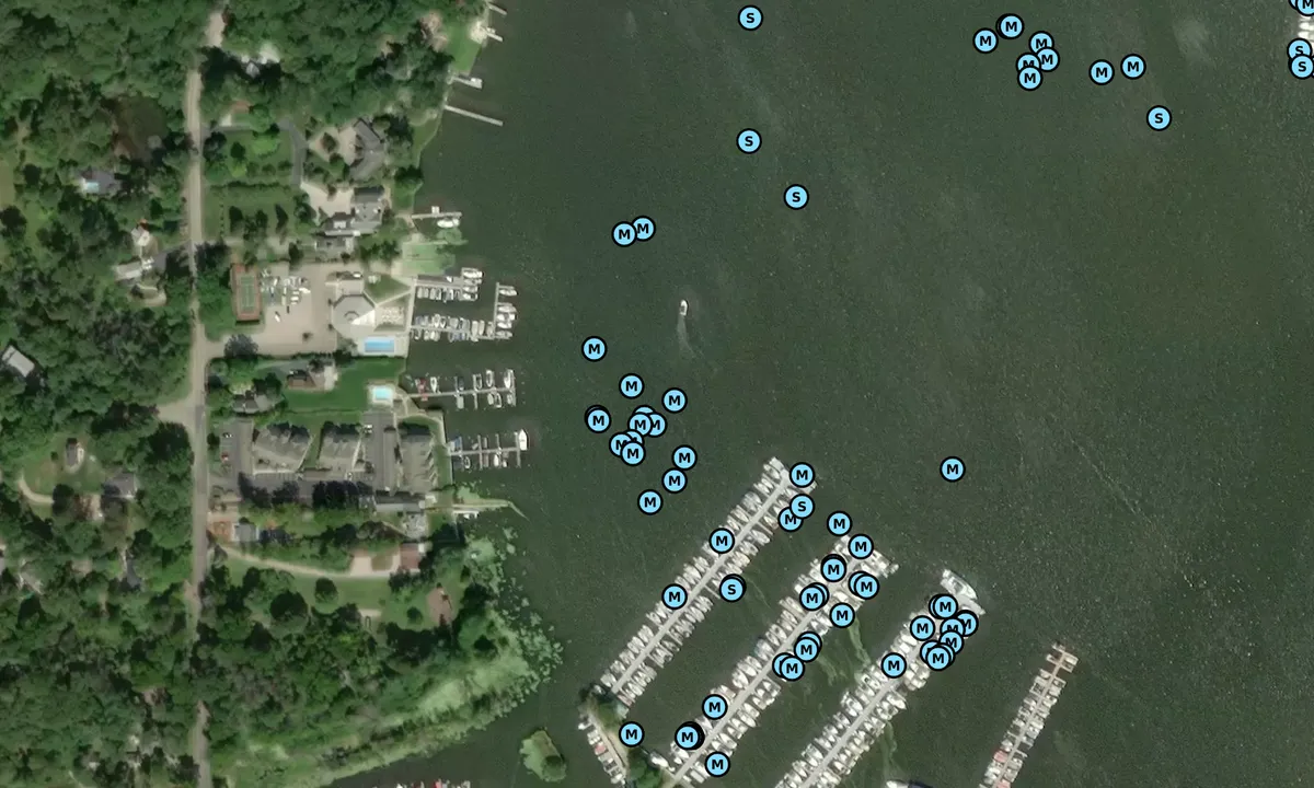 Satelite image of Saugatuck 2