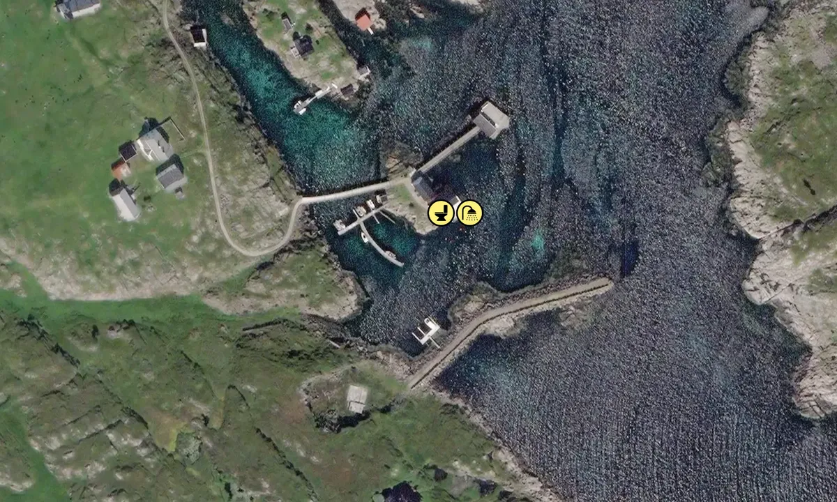 Satelite image of Sauøya