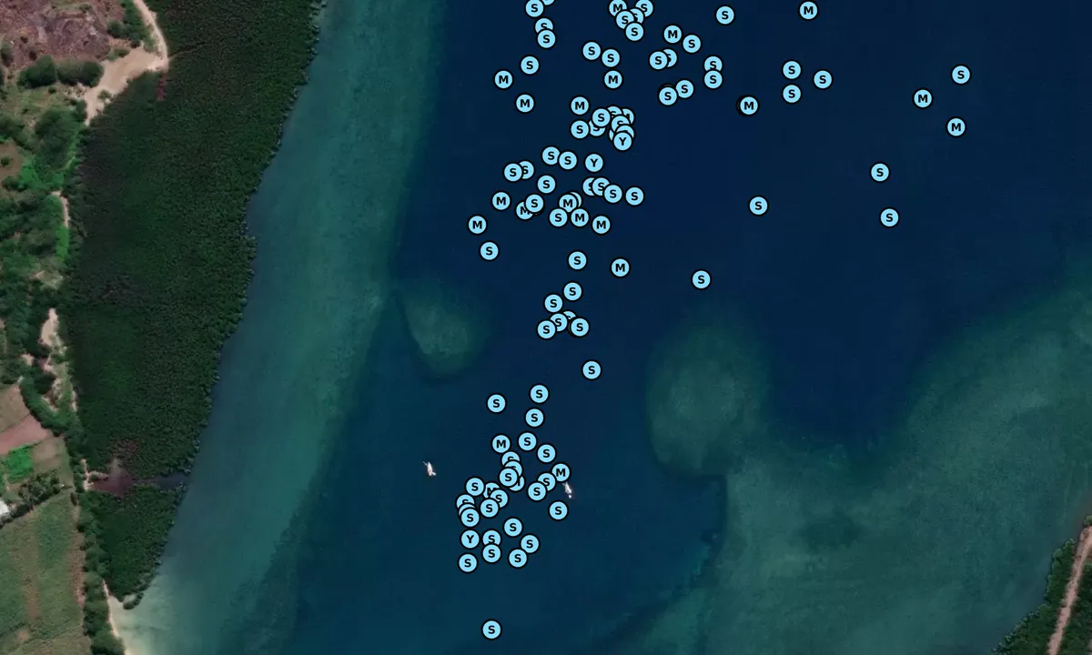 Satelite image of Saweni Bay