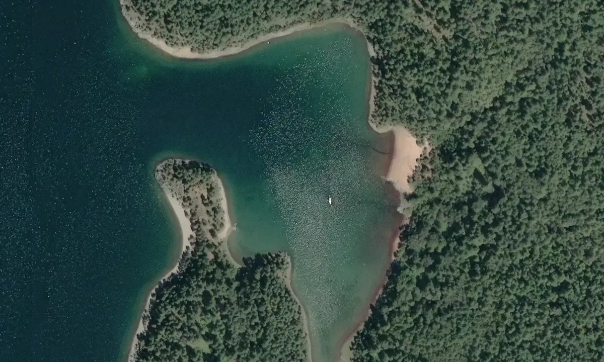Satelite image of Sawmill Bay 1