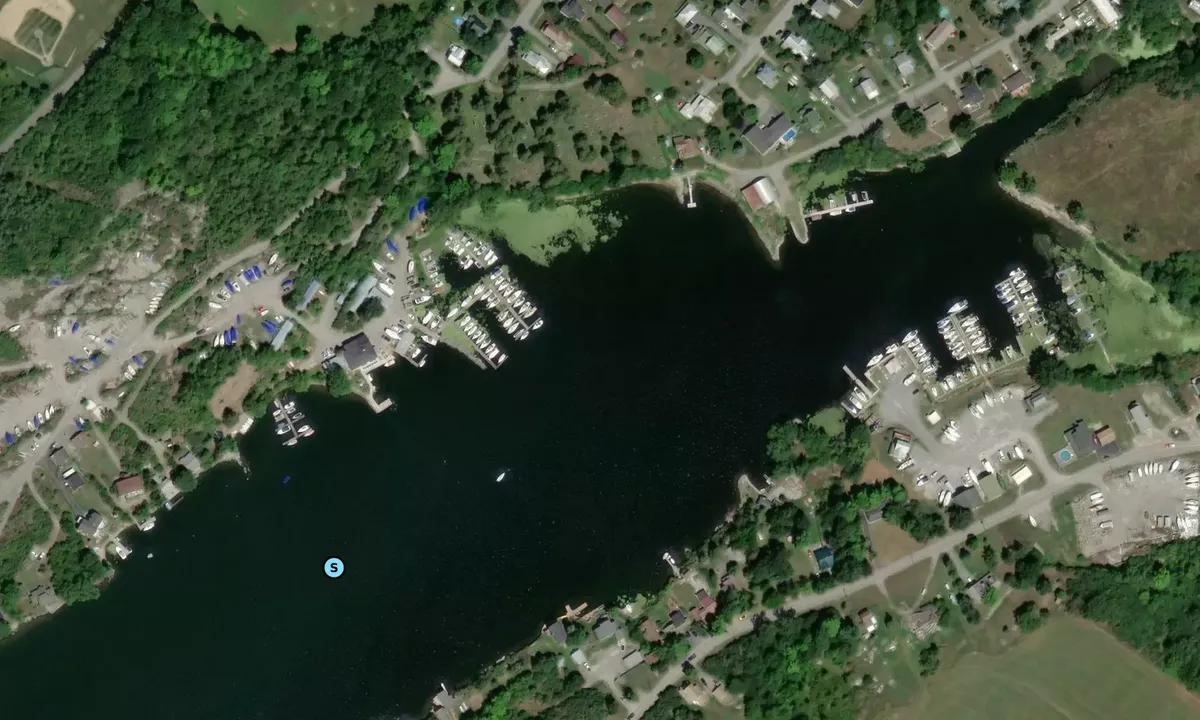 Satelite image of Sawmill Bay - Chaumont