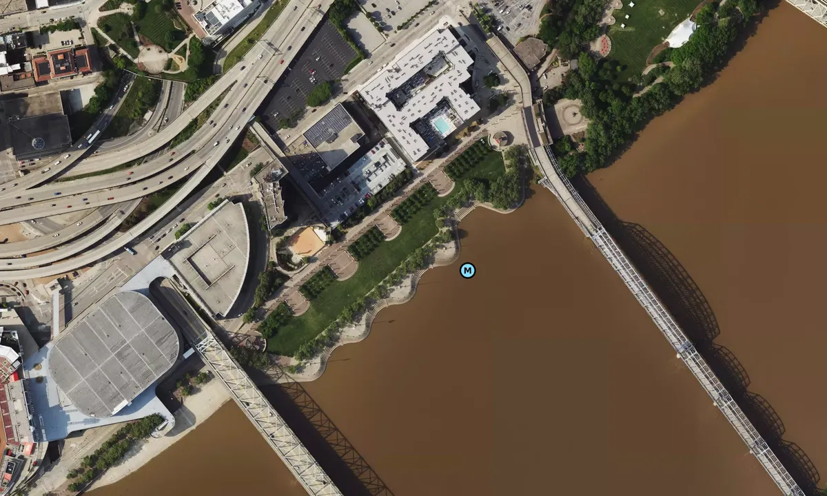 Satelite image of Sawyer Park