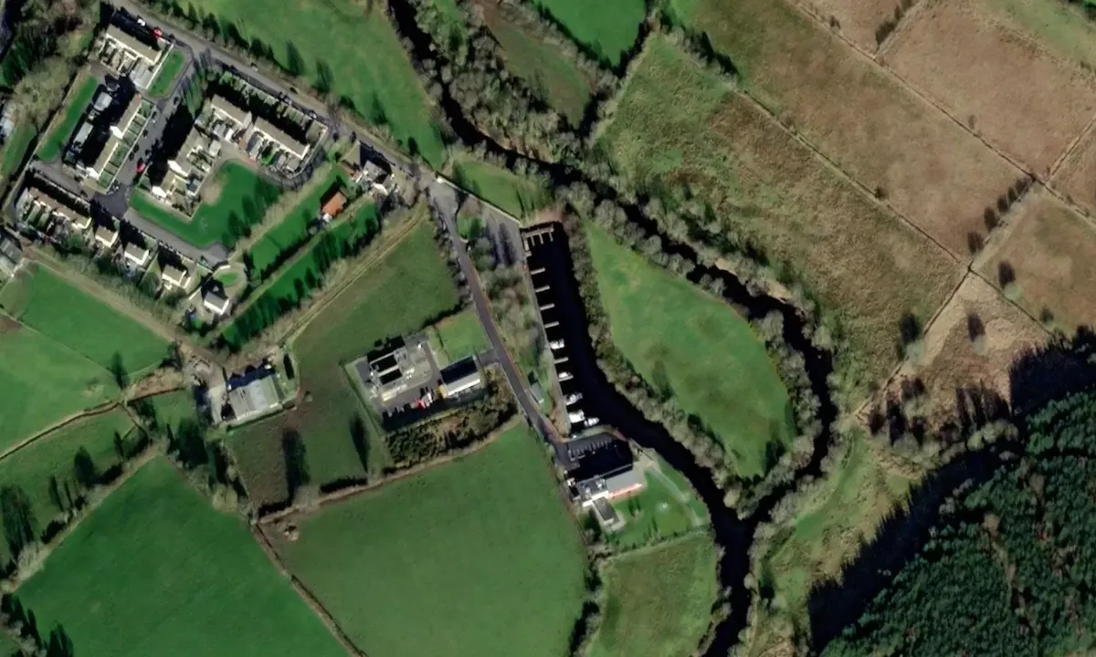 Satelite image of Scarriff (Public)