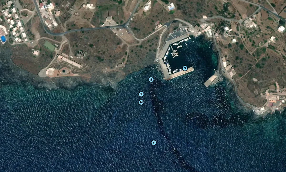 Satelite image of Scauri