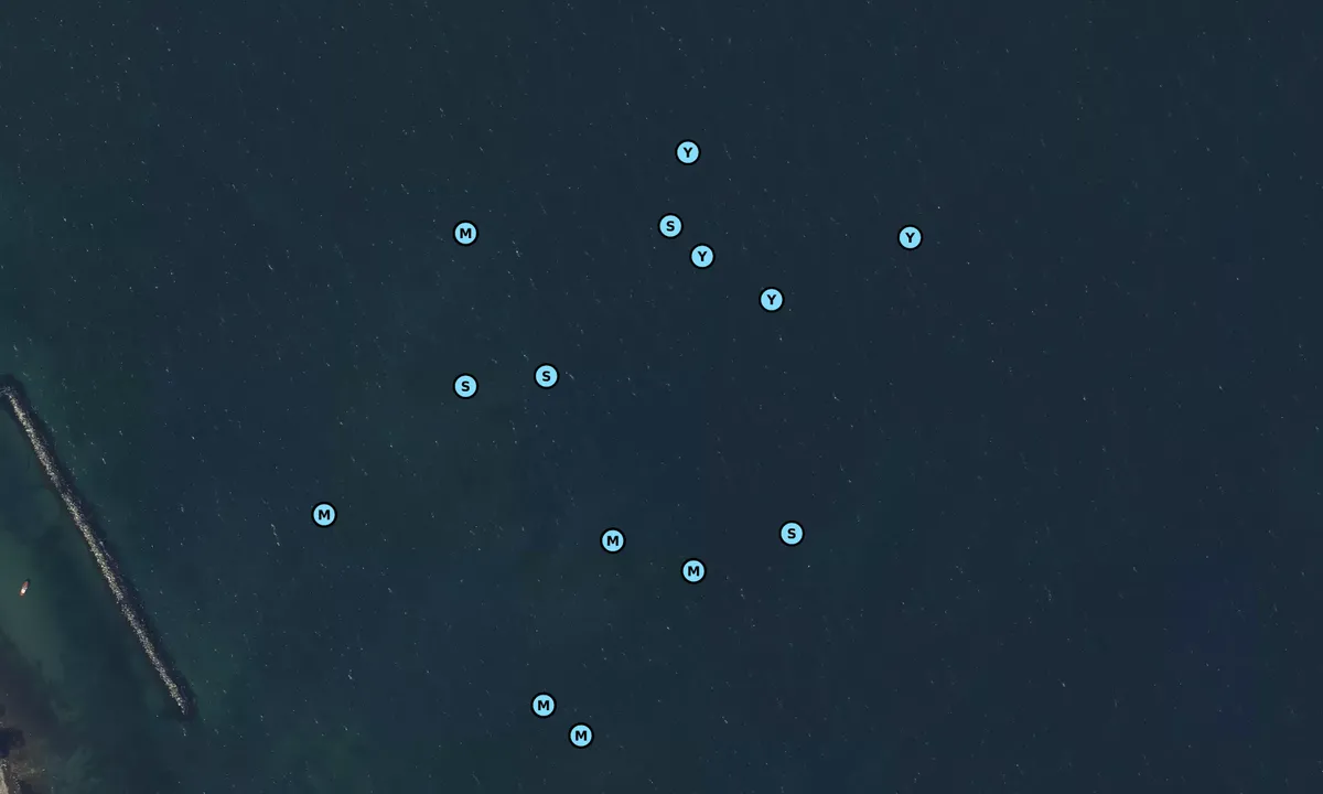 Satelite image of Schilksee Strand