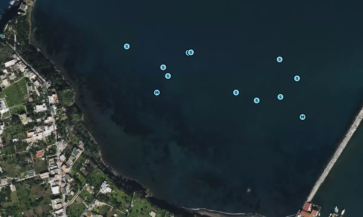 Satelite image of Scoglio Cannone