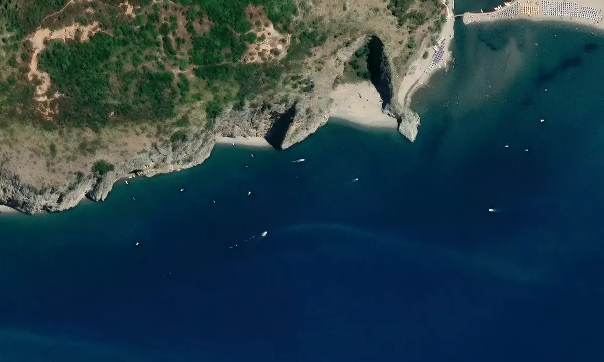 Satelite image of Scoglio Mingardo