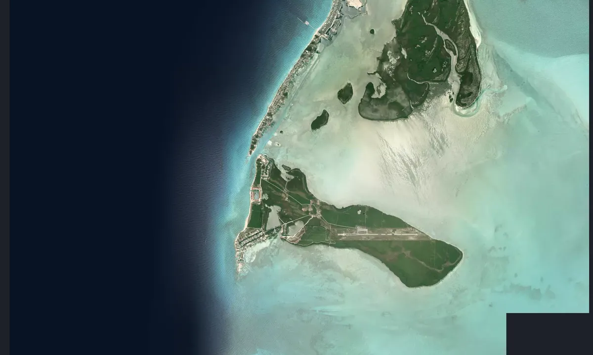 Flyfoto av Scuba Bimini Dive Resort