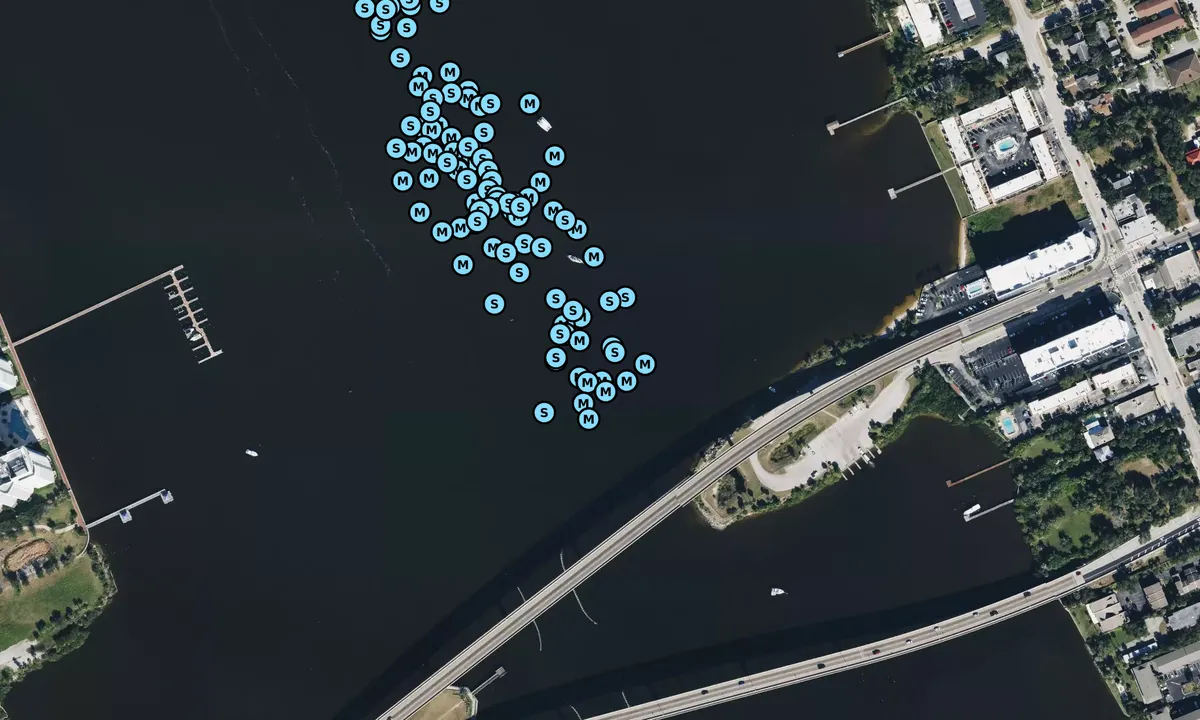 Satelite image of Seabreeze Blvd