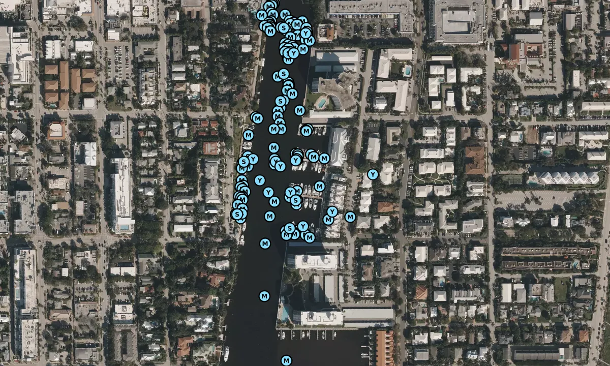 Satelite image of Seagate Yacht Club