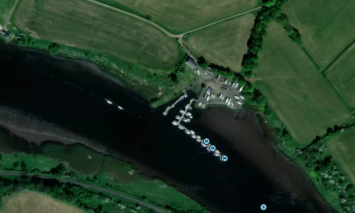 Satelite image of Seatons Marina