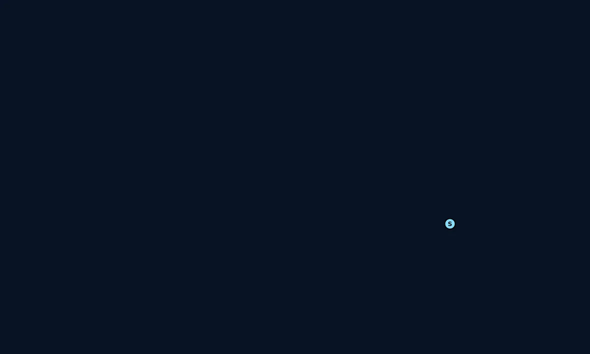 Satelite image of Secche di Vada
