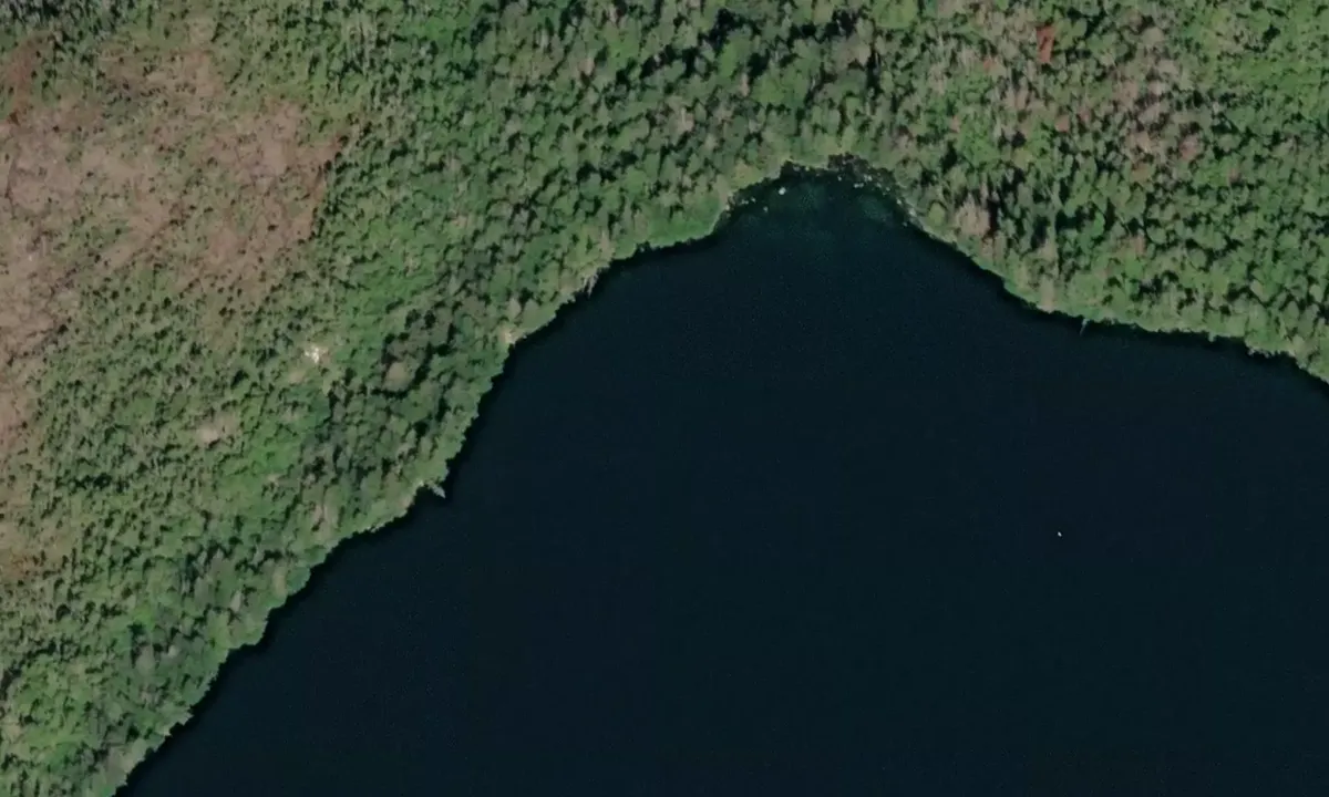 Satelite image of Secluded Bay