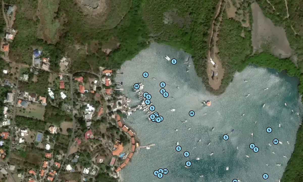 Satelite image of Secret Harbour Marina