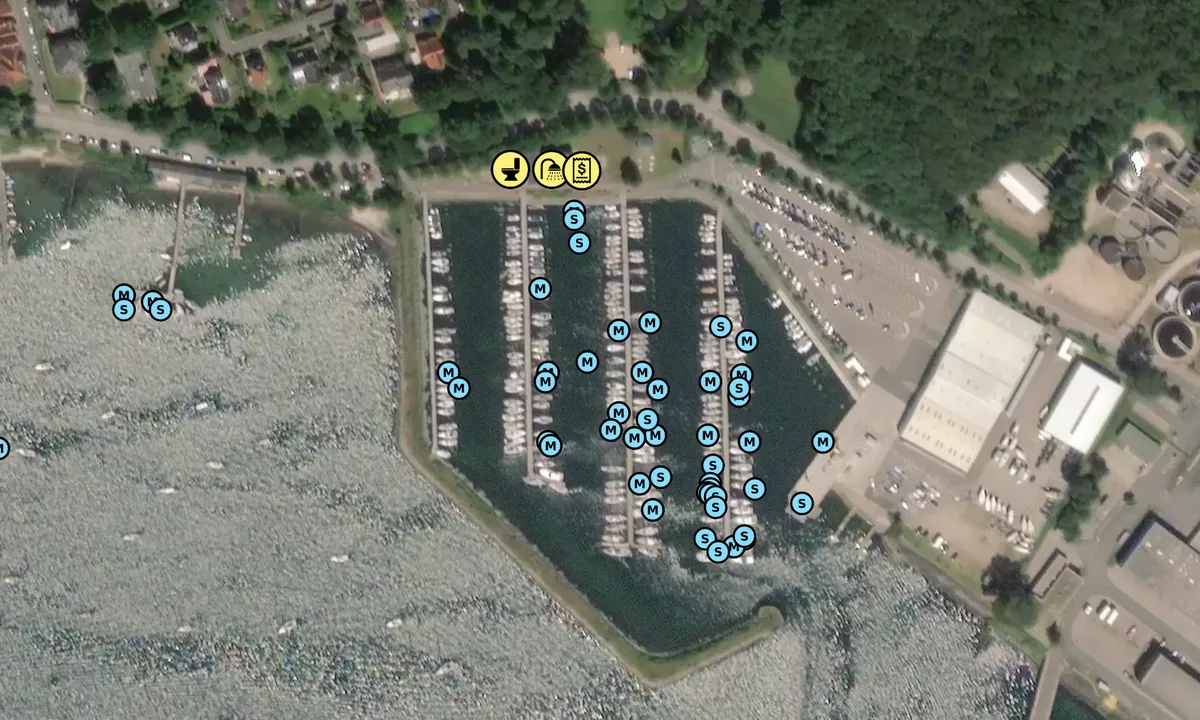 Satelite image of Segelclub Eckernförde