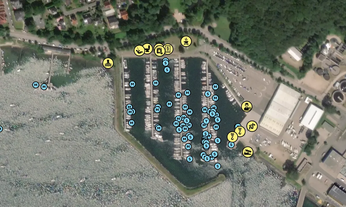 Satelite image of Segelclub Eckernförde