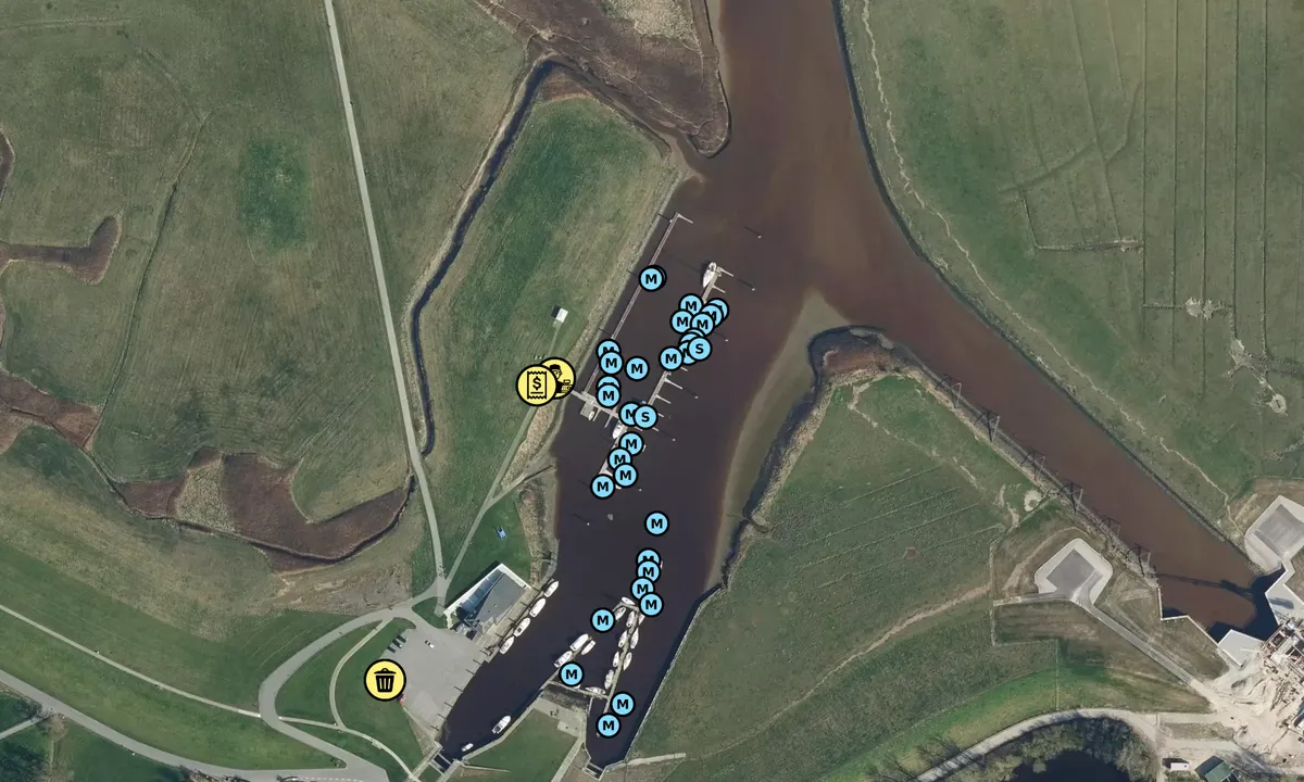 Satelite image of Seglerhafen Otterndorf Marina