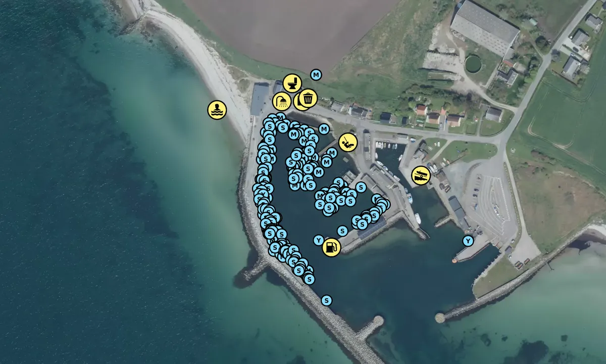 Satelite image of Sejerø Havn