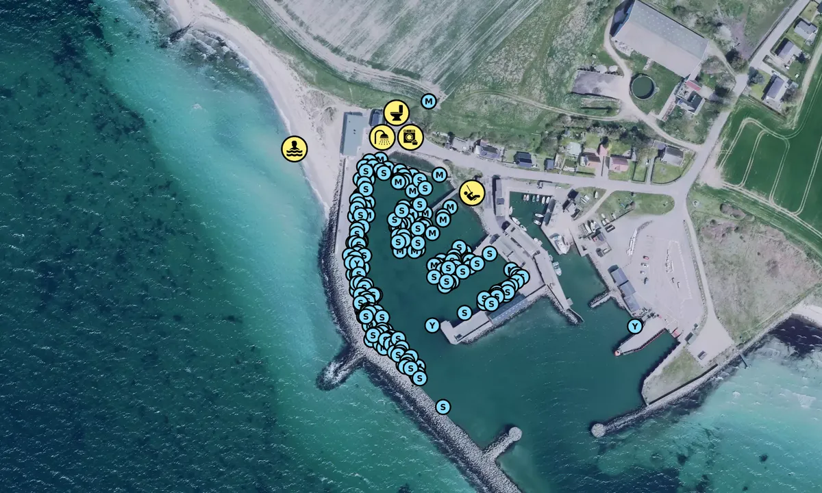 Satelite image of Sejerø Havn
