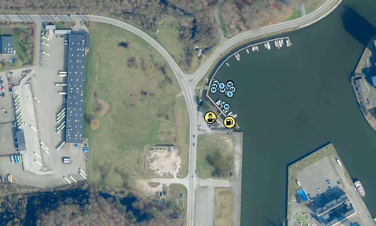 Satelite image of Sejl og Motorbådsklubben FREM - Odense