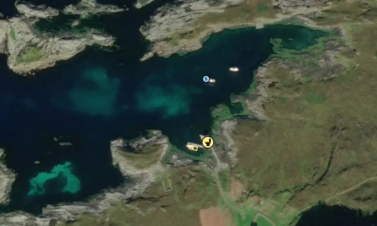 Satelite image of Selja - Klostervågen