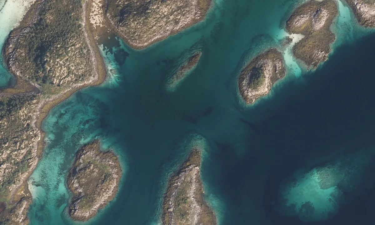Flyfoto av Selsøya